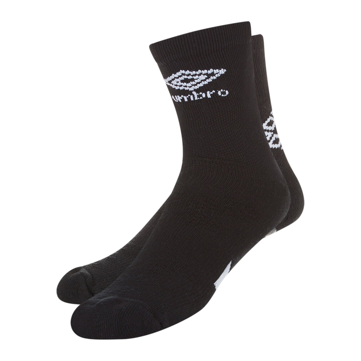Black - Front - Umbro Mens Protex Gripped Ankle Socks