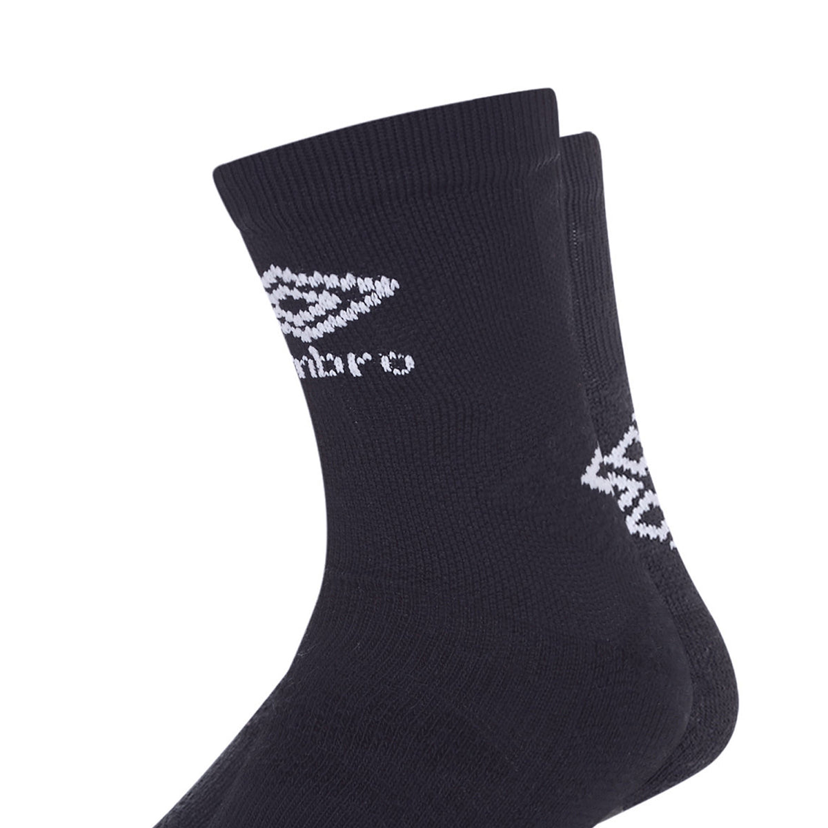 Navy - Side - Umbro Mens Protex Gripped Ankle Socks