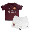 Maroon-White - Front - Umbro Baby 23-24 Heart Of Midlothian FC Home Kit