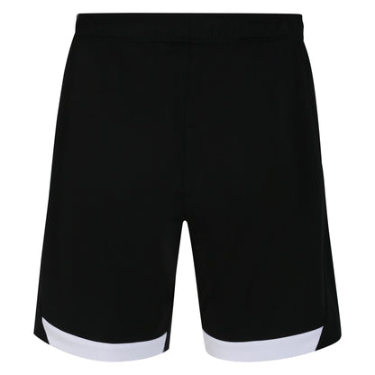 Black-White - Back - Umbro Childrens-Kids 23-24 Ipswich Town FC Third Shorts