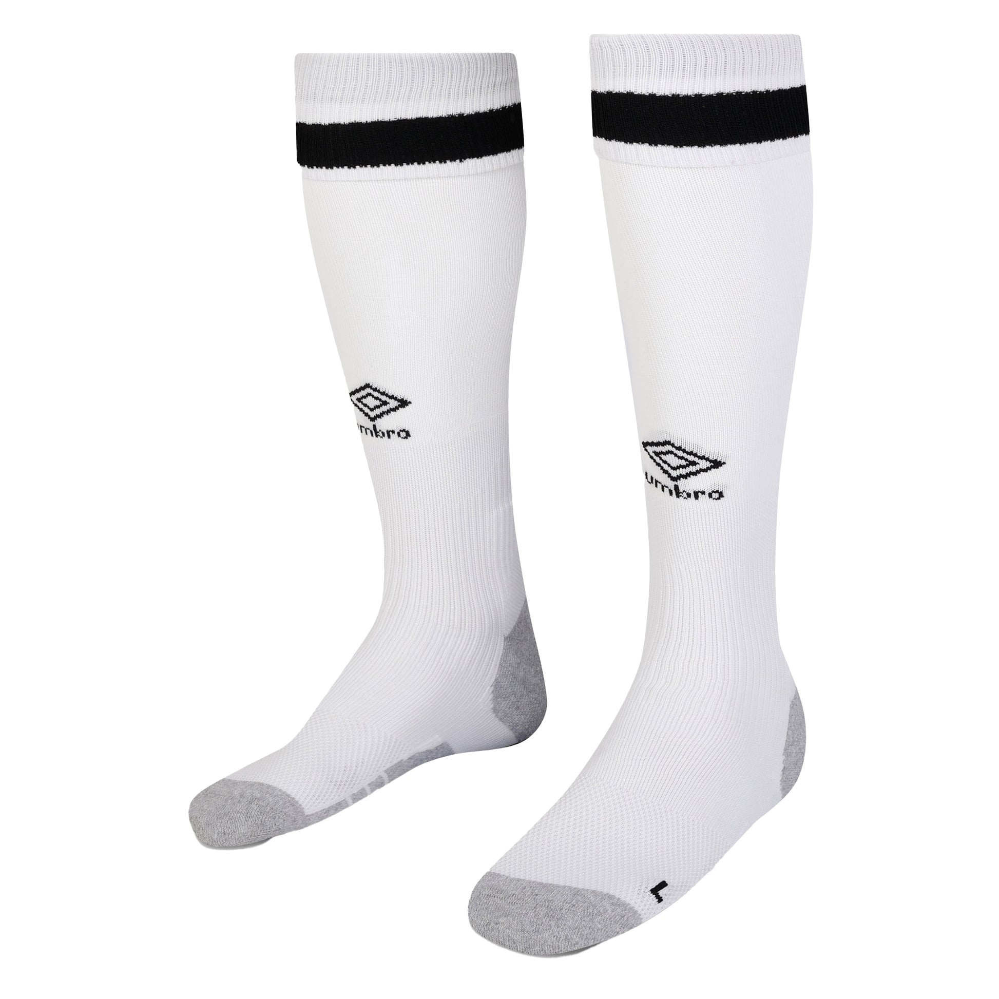 White-Black - Front - Umbro Childrens-Kids 23-24 Ipswich Town FC Third Socks