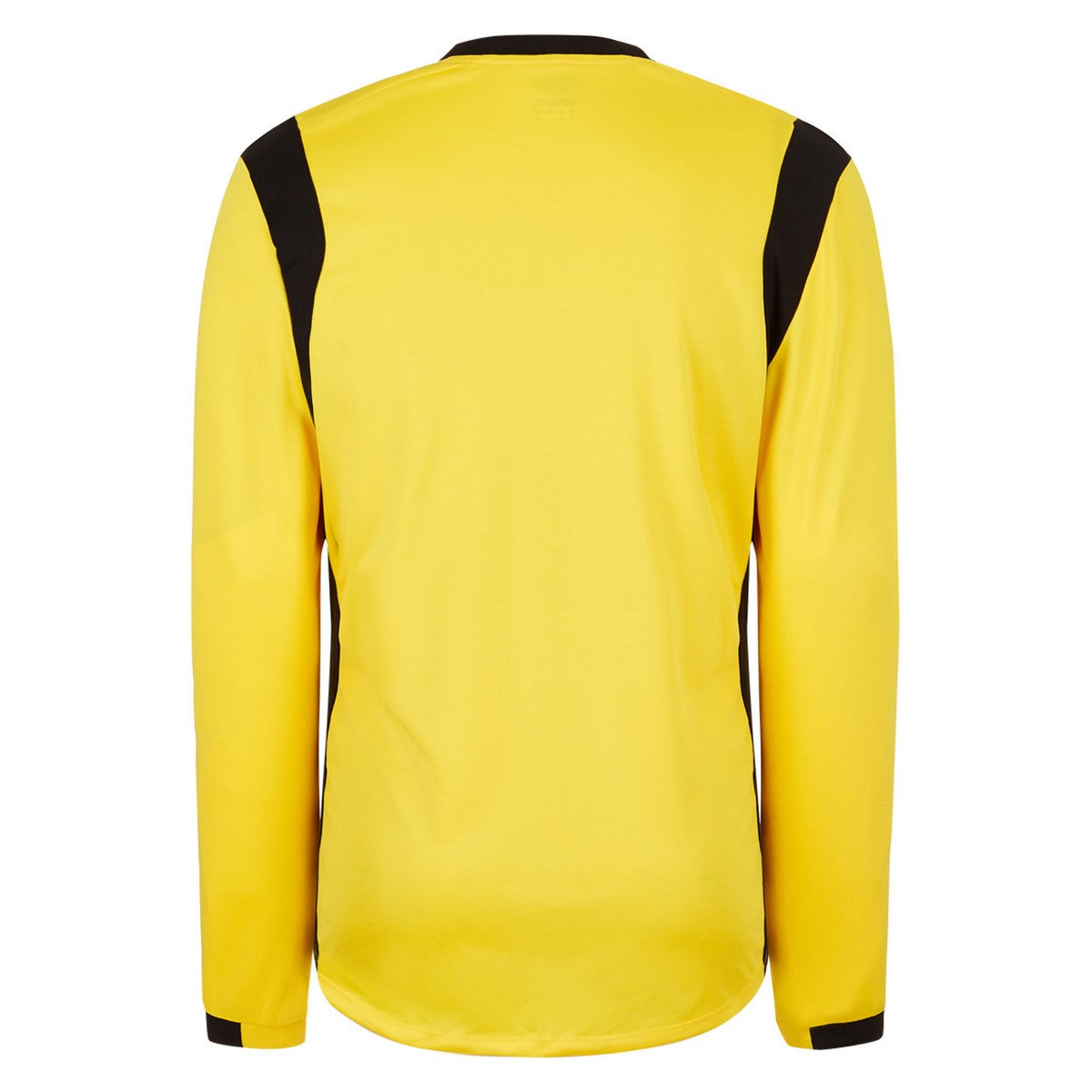 Yellow-Black - Back - Umbro Mens Spartan Long-Sleeved Jersey