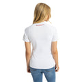 White - Back - Umbro Womens-Ladies 23-24 England Rugby Replica Home Jersey