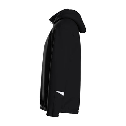 Black-White - Lifestyle - Umbro Mens Total Training Waterproof Jacket
