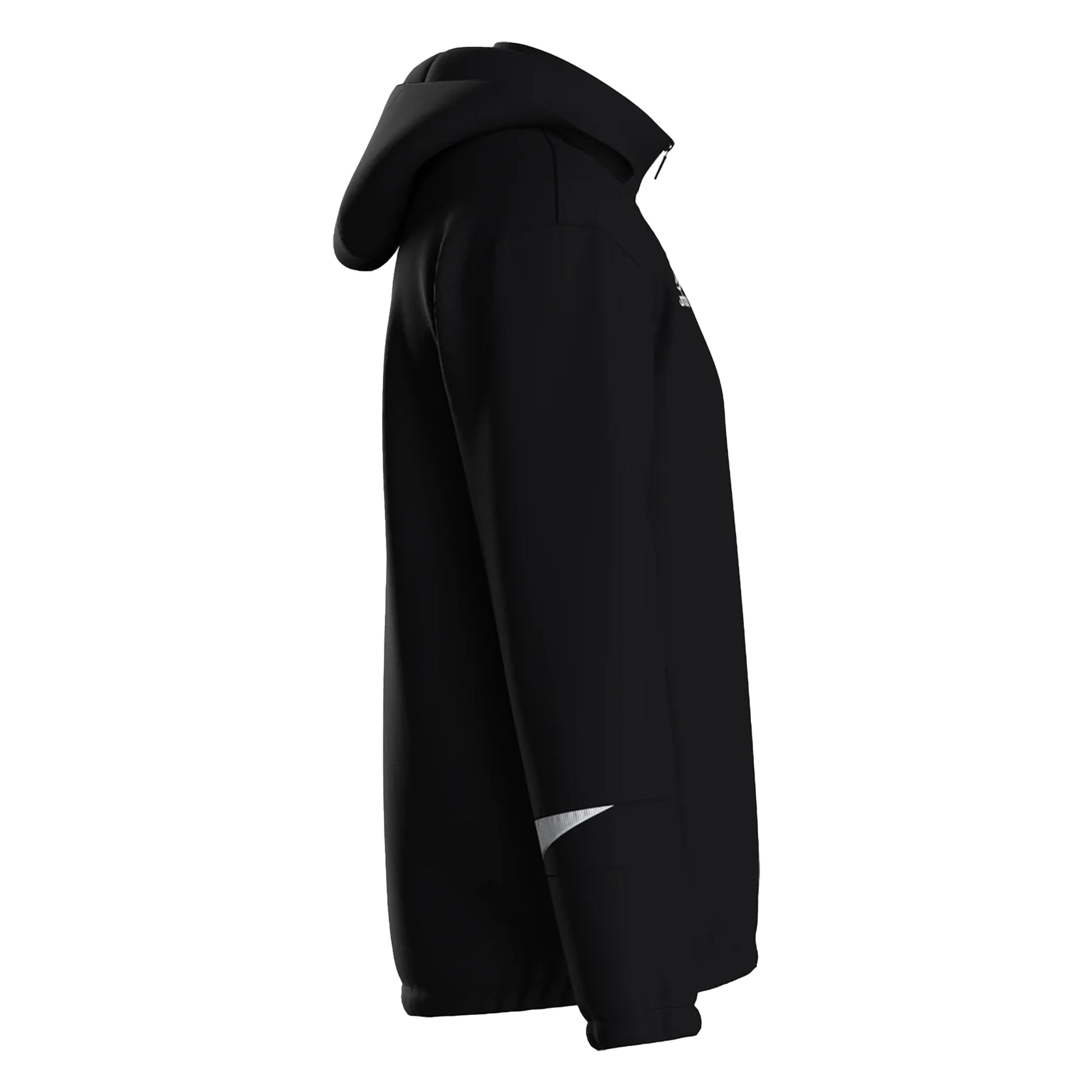 Black-White - Pack Shot - Umbro Mens Total Training Waterproof Jacket