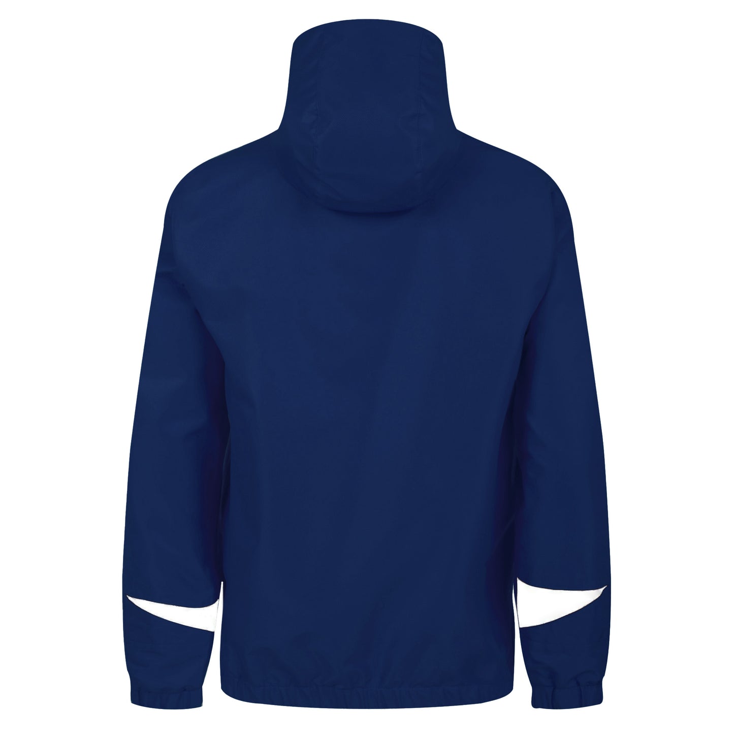 Navy-White - Side - Umbro Mens Total Training Waterproof Jacket
