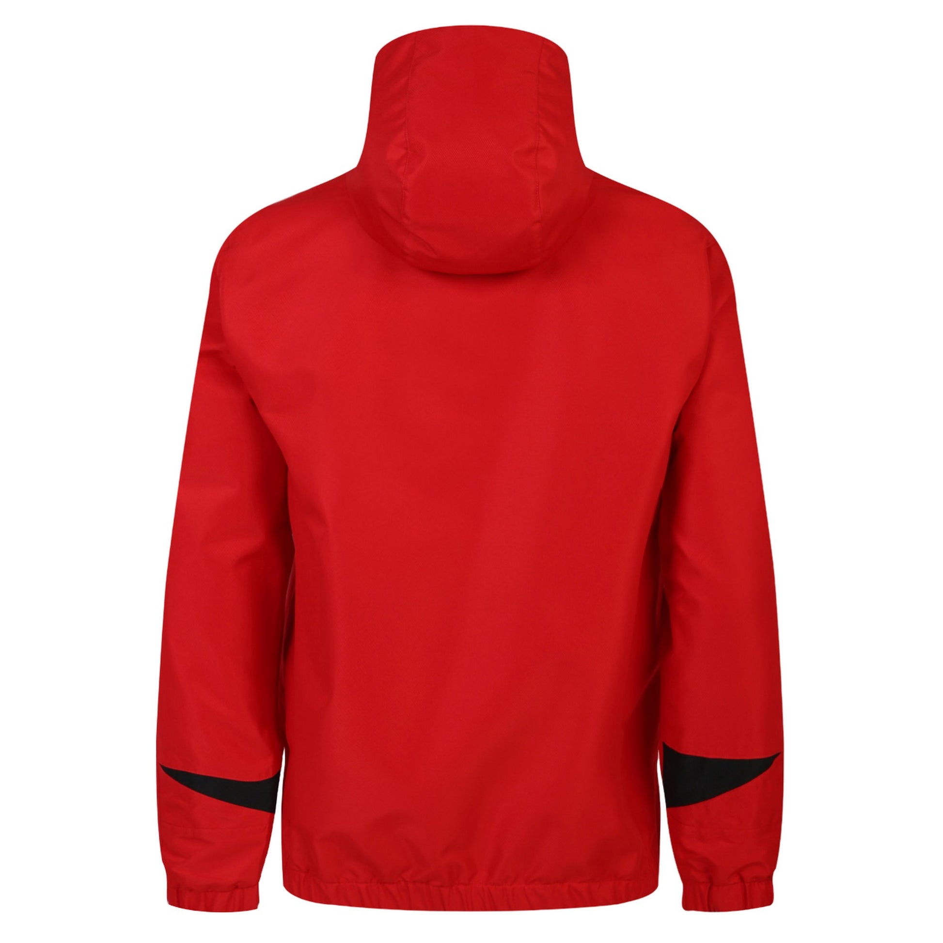 Vermillion-Black - Side - Umbro Mens Total Training Waterproof Jacket