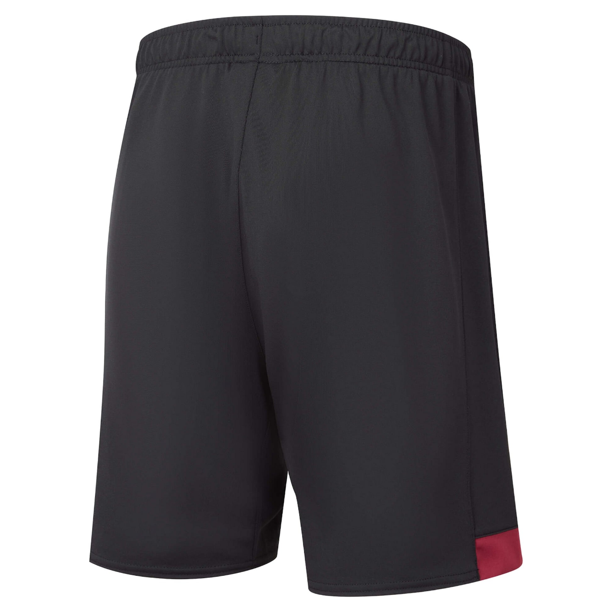 Black-Claret Red - Back - Umbro Mens 23-24 Burnley FC Away Shorts