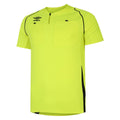 Safety Yellow-Black - Front - Umbro Unisex Adult Referee Jersey
