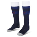 Navy Blue-White-Grey - Front - Umbro Childrens-Kids 23-24 England Rugby Home Socks