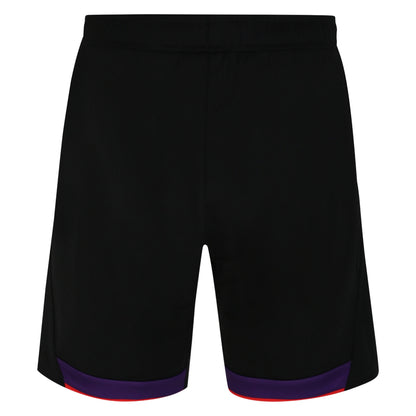 Black-Blue - Back - Umbro Childrens-Kids 23-24 Huddersfield Town AFC Third Shorts
