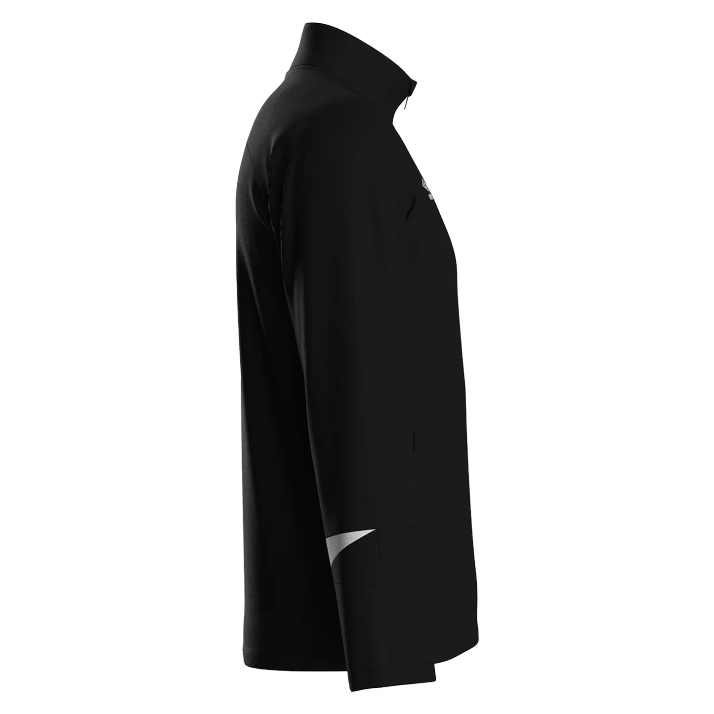 Black-White - Pack Shot - Umbro Mens Total Training Knitted Track Jacket