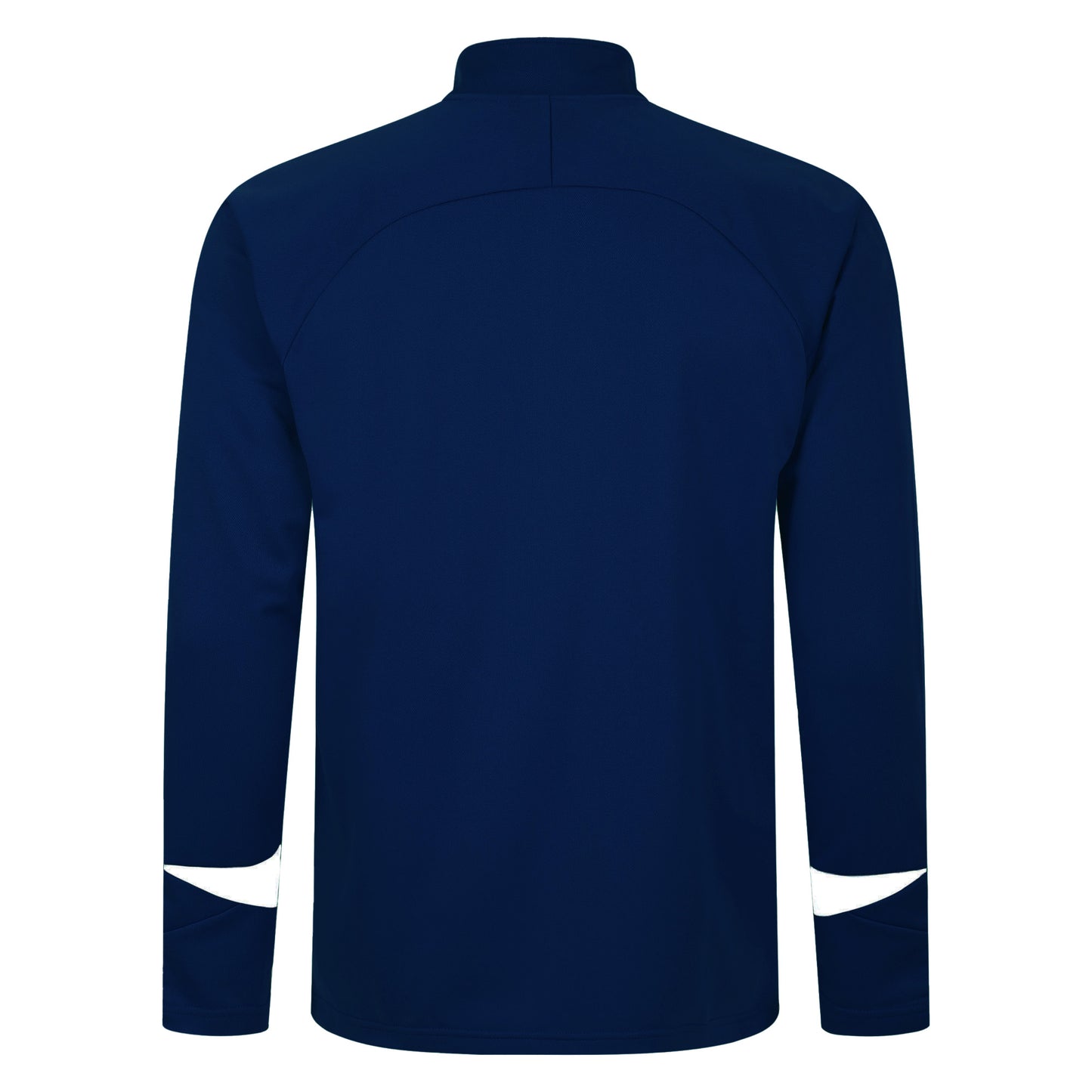 Navy-White - Back - Umbro Mens Total Training Knitted Track Jacket