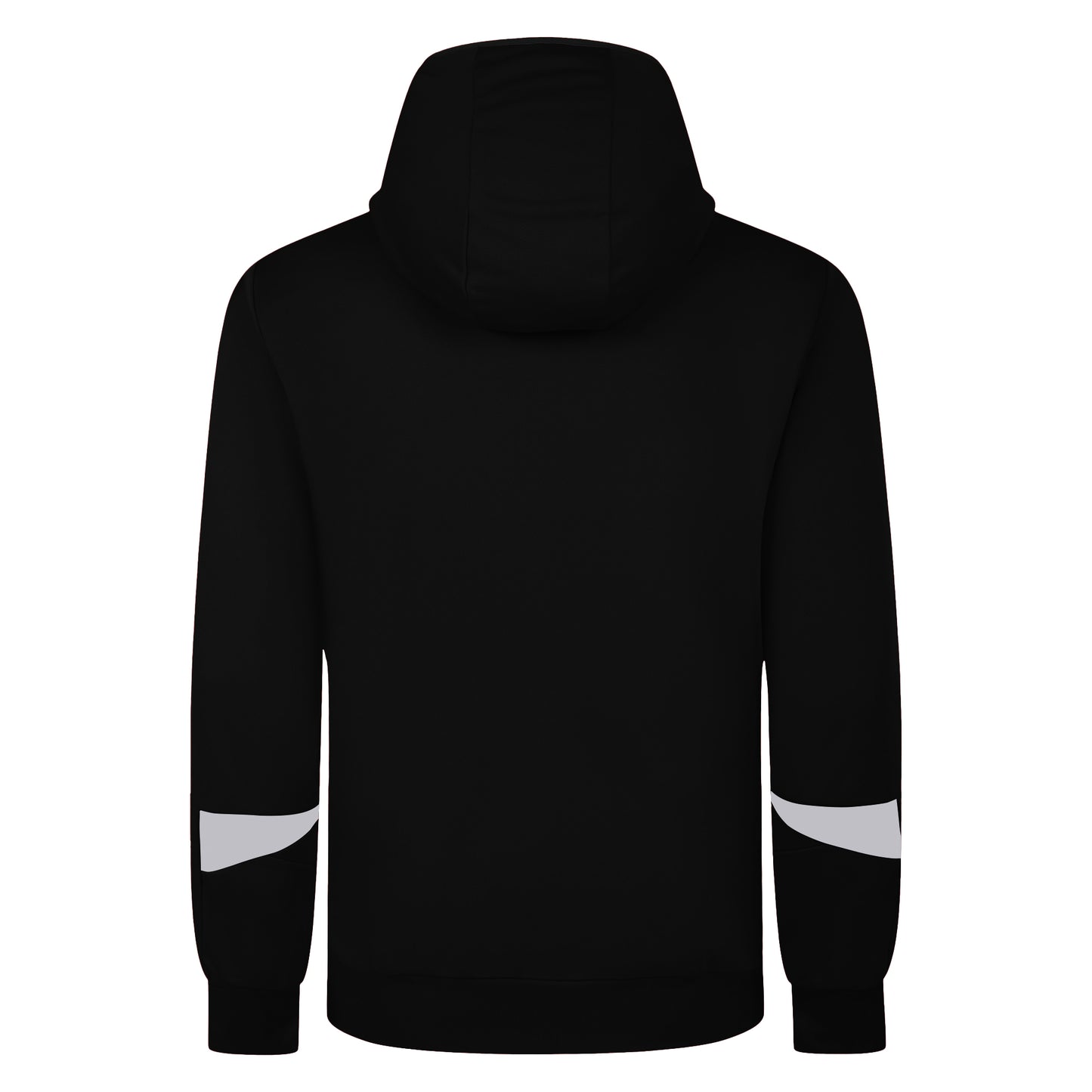 Black-White - Back - Umbro Childrens-Kids Total Training Knitted Hoodie