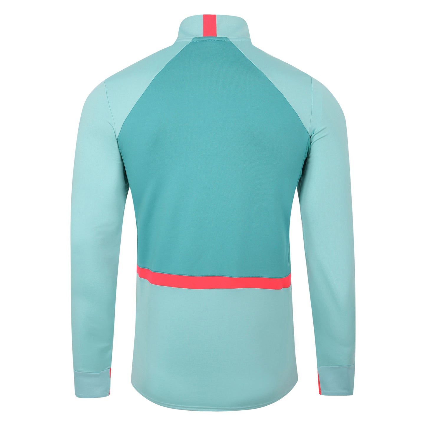 Aqua Haze-Latigo Bay-Lava Pink - Back - Umbro Mens 23-24 Huddersfield Town AFC Midlayer