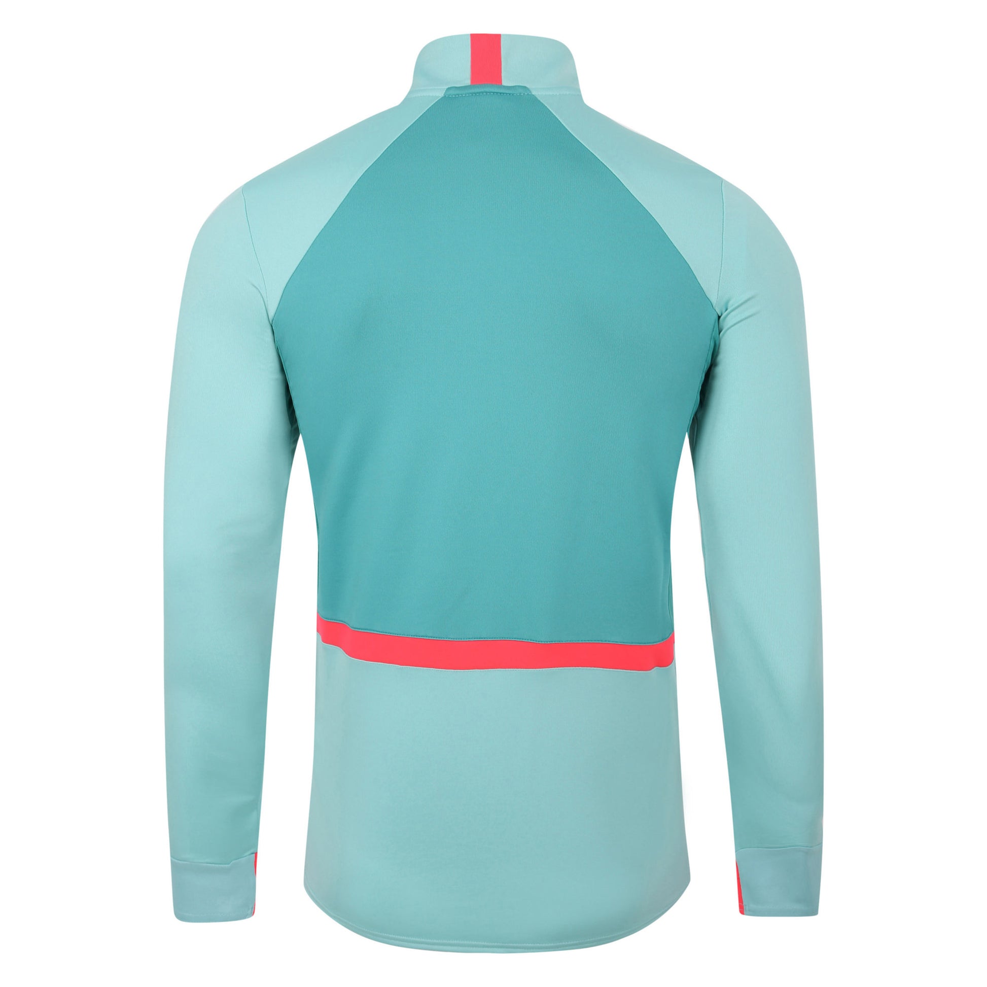 Aqua Haze-Latigo Bay-Lava Pink - Back - Umbro Mens 23-24 Huddersfield Town AFC Midlayer