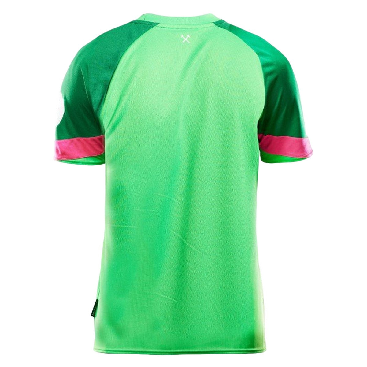 Green-Pink - Back - Umbro Childrens-Kids 23-24 West Ham United FC Goalkeeper Jersey