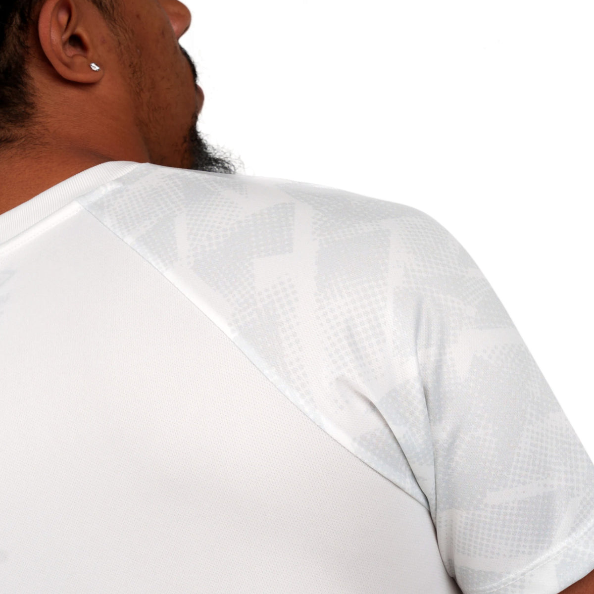White-Nimbus Cloud - Side - Umbro Mens Atlas Jersey