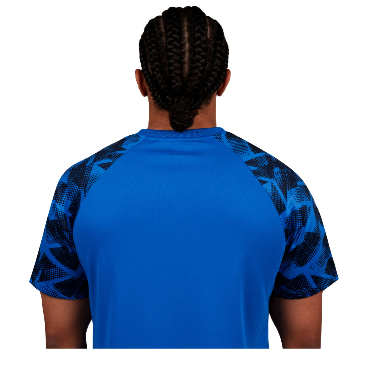 Royal Blue-Dark Navy - Side - Umbro Mens Atlas Jersey