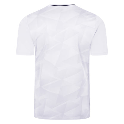 White-Nimbus Cloud - Back - Umbro Childrens-Kids Triassic Short-Sleeved Jersey