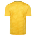 Yellow-Empire Yellow - Back - Umbro Childrens-Kids Triassic Short-Sleeved Jersey