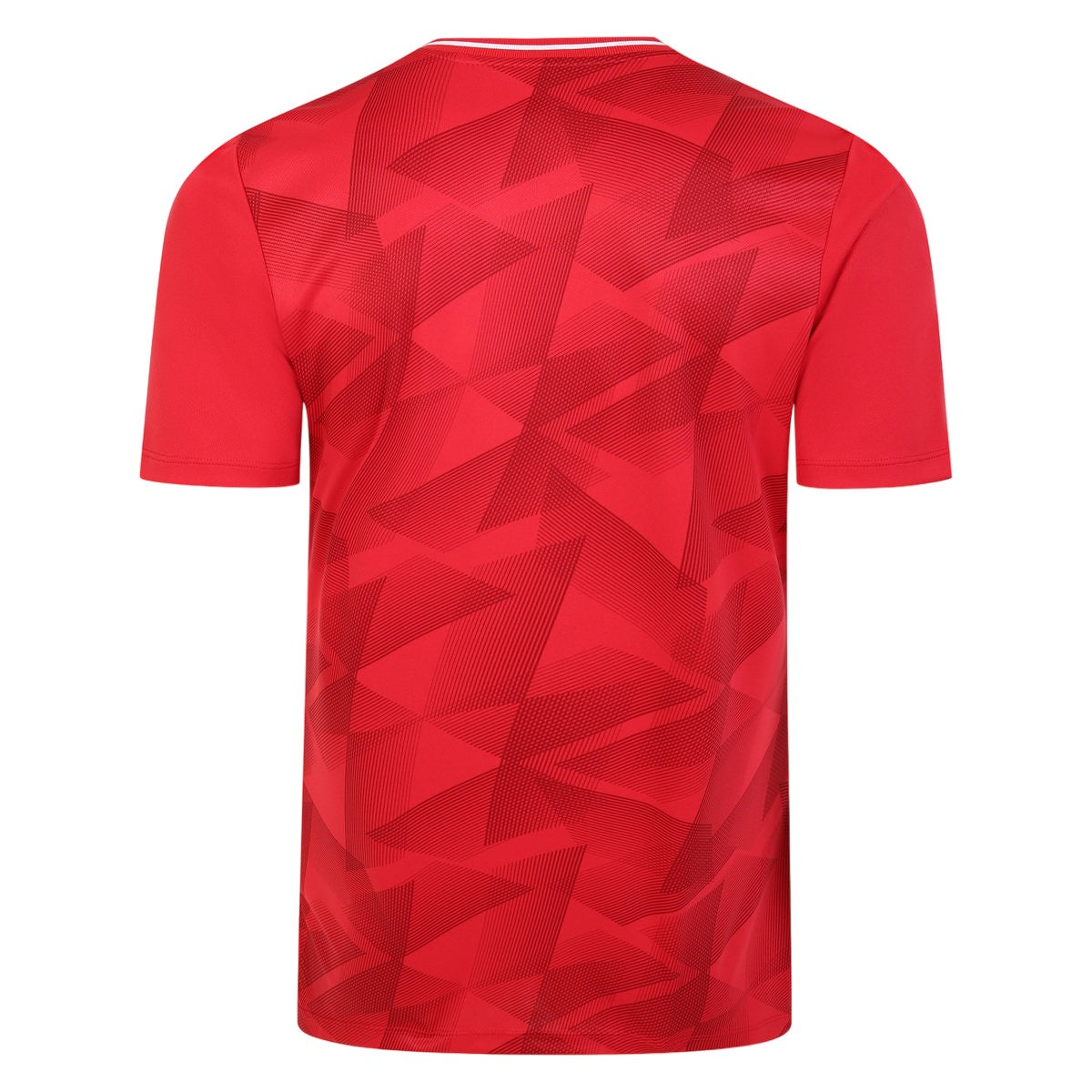 Vermillion-Jester Red - Back - Umbro Childrens-Kids Triassic Short-Sleeved Jersey