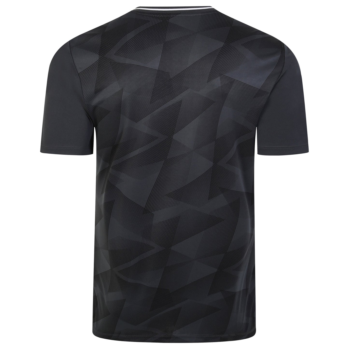 Black-Carbon - Back - Umbro Childrens-Kids Triassic Short-Sleeved Jersey