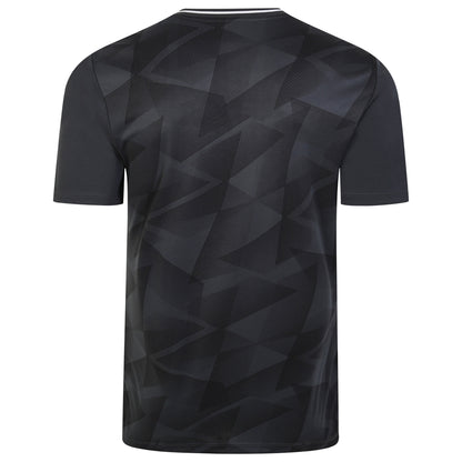 Black-Carbon - Back - Umbro Childrens-Kids Triassic Short-Sleeved Jersey
