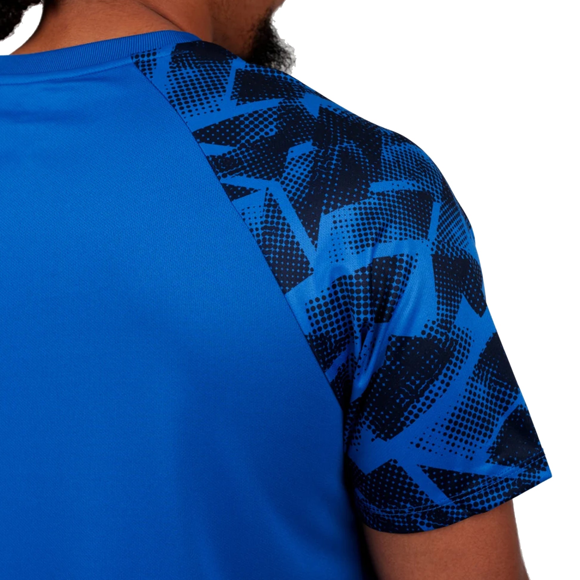 Royal Blue-Dark Navy - Pack Shot - Umbro Childrens-Kids Atlas Jersey
