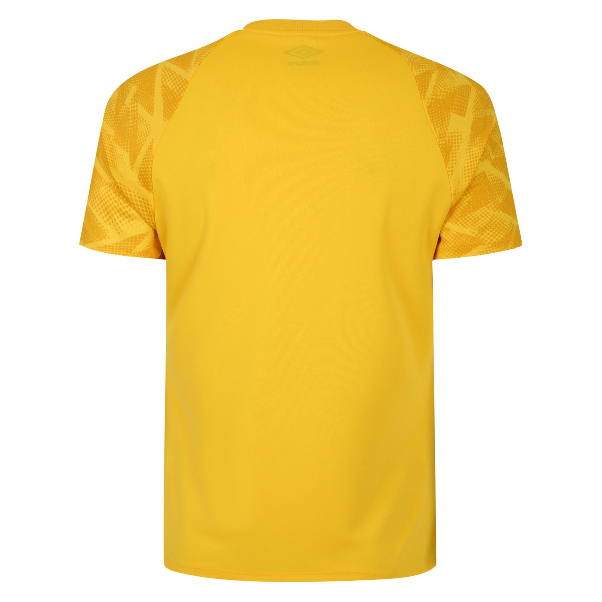 Yellow-Black - Back - Umbro Childrens-Kids Atlas Jersey
