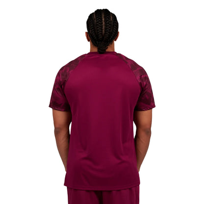 New Claret-White - Lifestyle - Umbro Childrens-Kids Atlas Jersey