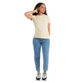 Biscotti-White - Side - Umbro Womens-Ladies Core Classic T-Shirt