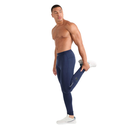 Dark Navy - Side - Umbro Mens Pro Training Leggings