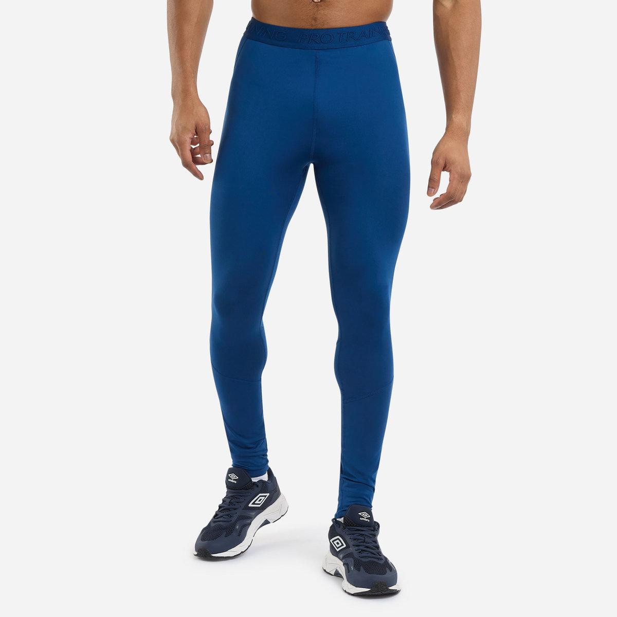 Estate Blue - Front - Umbro Mens Pro Training Leggings