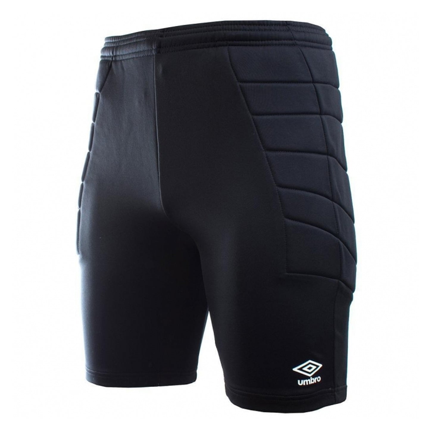 Black - Side - Umbro Mens Kinetic Goalkeeper Shorts