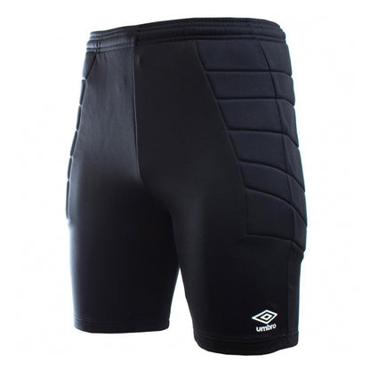 Black - Side - Umbro Mens Kinetic Goalkeeper Shorts