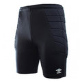 Black - Side - Umbro Mens Kinetic Goalkeeper Shorts