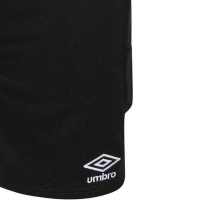 Black - Pack Shot - Umbro Mens Kinetic Goalkeeper Shorts