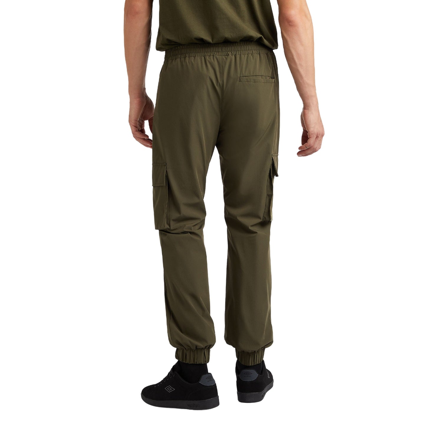 Forest Night-Biscotti - Back - Umbro Mens City Silo Horizon Cargo Trousers