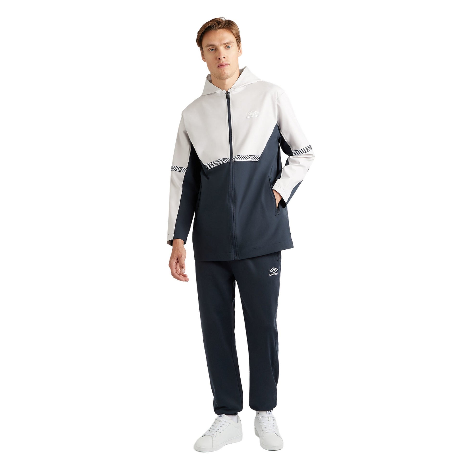 Nimbus Cloud-Collegiate Blue - Side - Umbro Mens Club Jacket