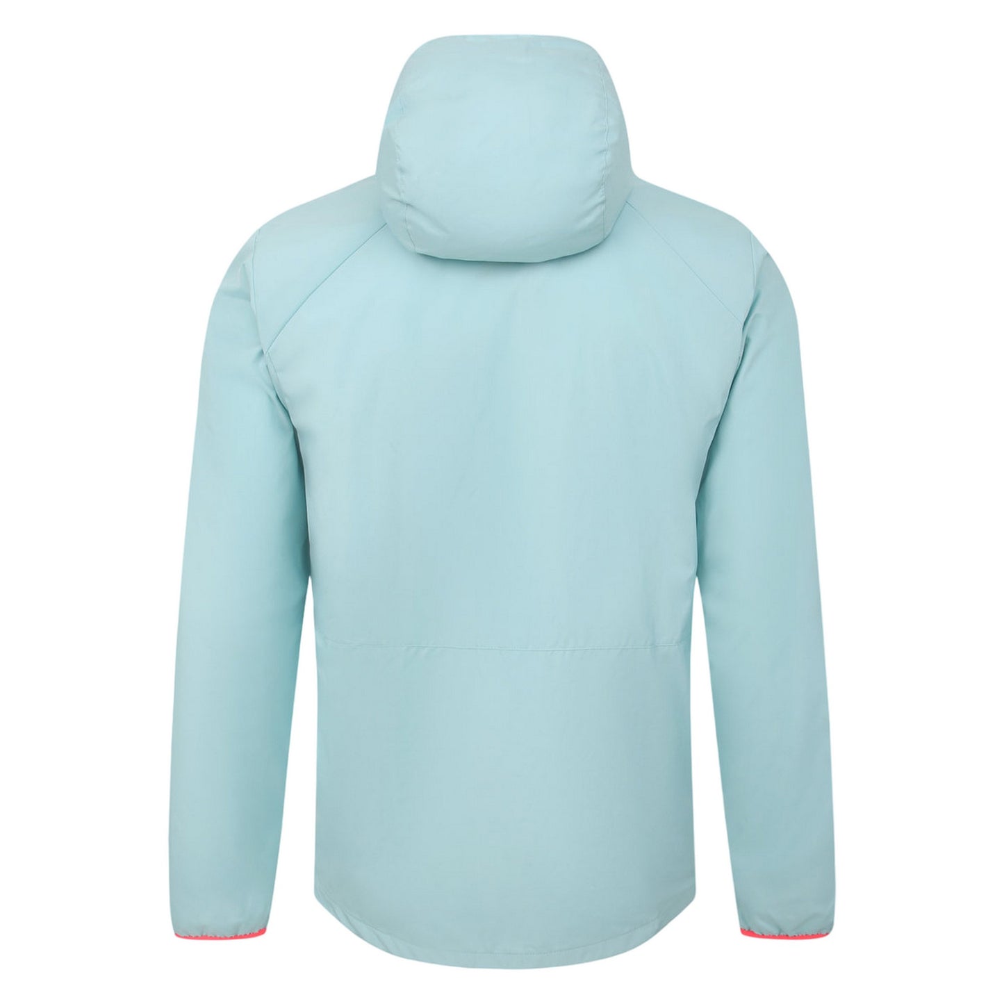 Aqua Haze-Latigo Bay-Lava Pink - Back - Umbro Mens 23-24 AFC Bournemouth Waterproof Jacket