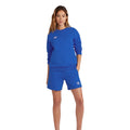 Royal Blue-White - Back - Umbro Womens-Ladies Club Leisure Sweatshirt