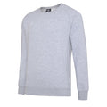 Grey Marl-White - Front - Umbro Womens-Ladies Club Leisure Sweatshirt