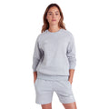 Grey Marl-White - Side - Umbro Womens-Ladies Club Leisure Sweatshirt