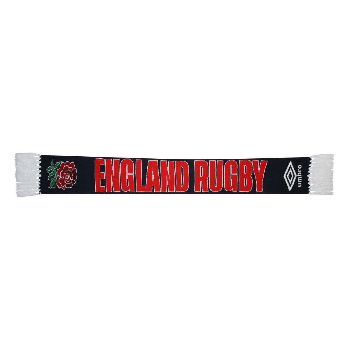 Navy Blazer - Front - Umbro England Rugby Winter Scarf