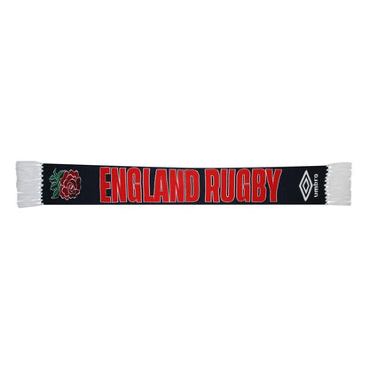 Navy Blazer - Front - Umbro England Rugby Winter Scarf