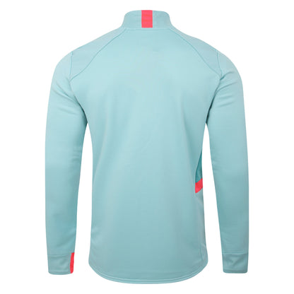 Aqua Haze-Latigo Bay-Lava Pink - Back - Umbro Mens 23-24 AFC Bournemouth Drill Top