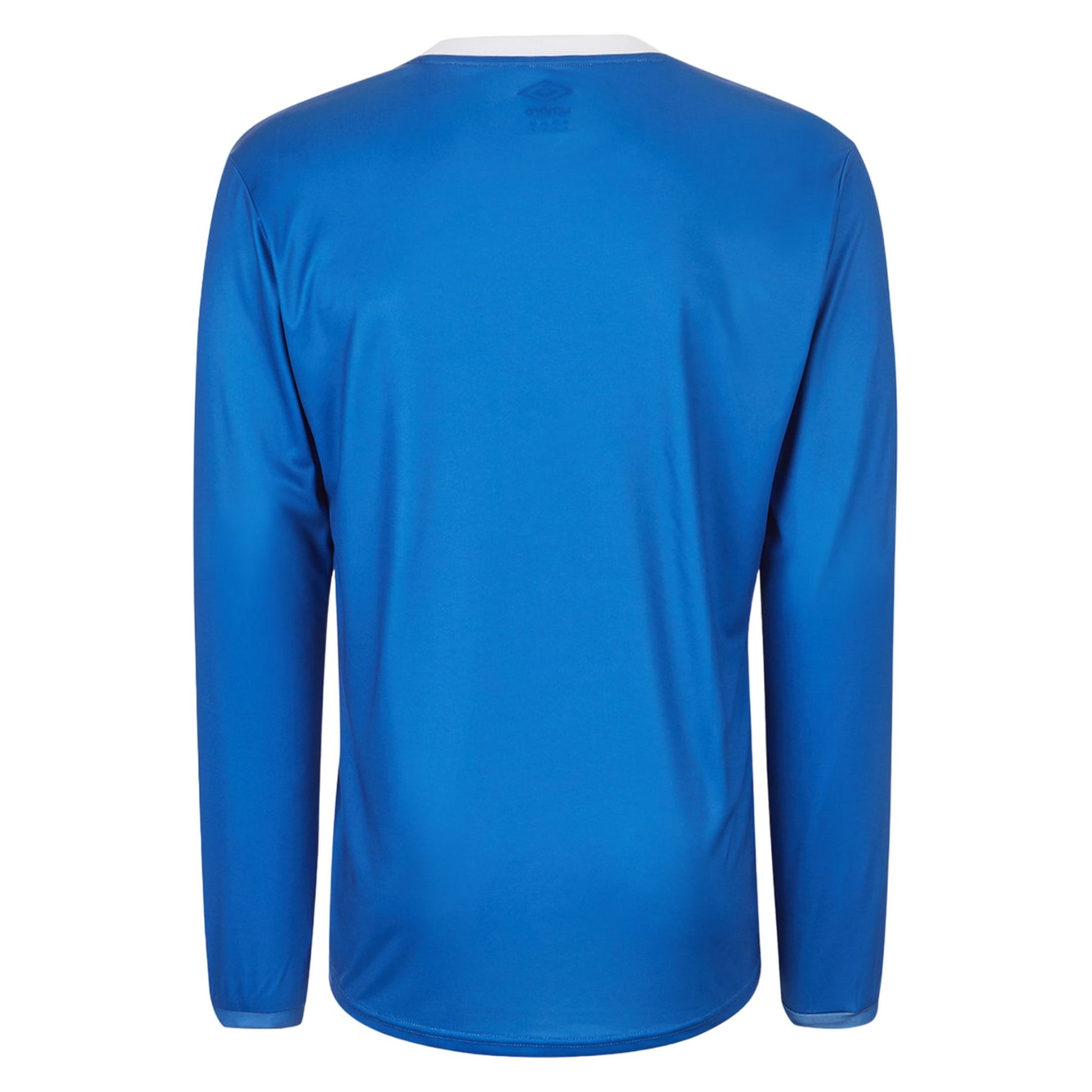 Royal Blue-White - Back - Umbro Mens Nazca Long-Sleeved Jersey