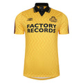 Yellow - Front - Umbro Mens Factory Records Home Jersey