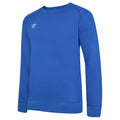 Royal Blue-White - Front - Umbro Womens-Ladies Club Leisure Sweatshirt